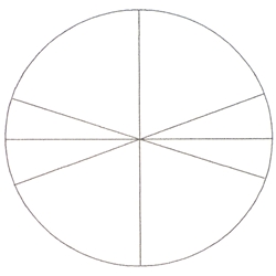 KR307 30 & 60 degree increment reticle