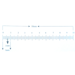 Ruler reticle