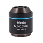 Inverted microscope objective 50x