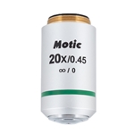 Motic Plan UC Achromat No Cover Glass 20x Objective Lens