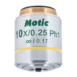 Phase Contrast 10x Microscope Objective Lens