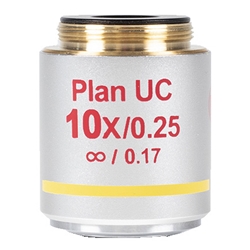 Motic Plan UC 10x Strain Free Microscope Objective Lens