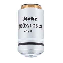 Motic Plan UC Achromat No Cover Glass 100x Objective Lens