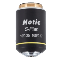 Motic S-Plan 10x Microscope Objective Lens